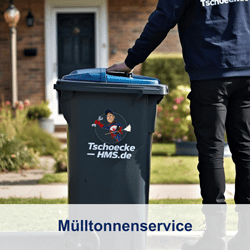 Mülltonnendienst - Entsorgungstonnen von Hausmeisterservice Tschöcke